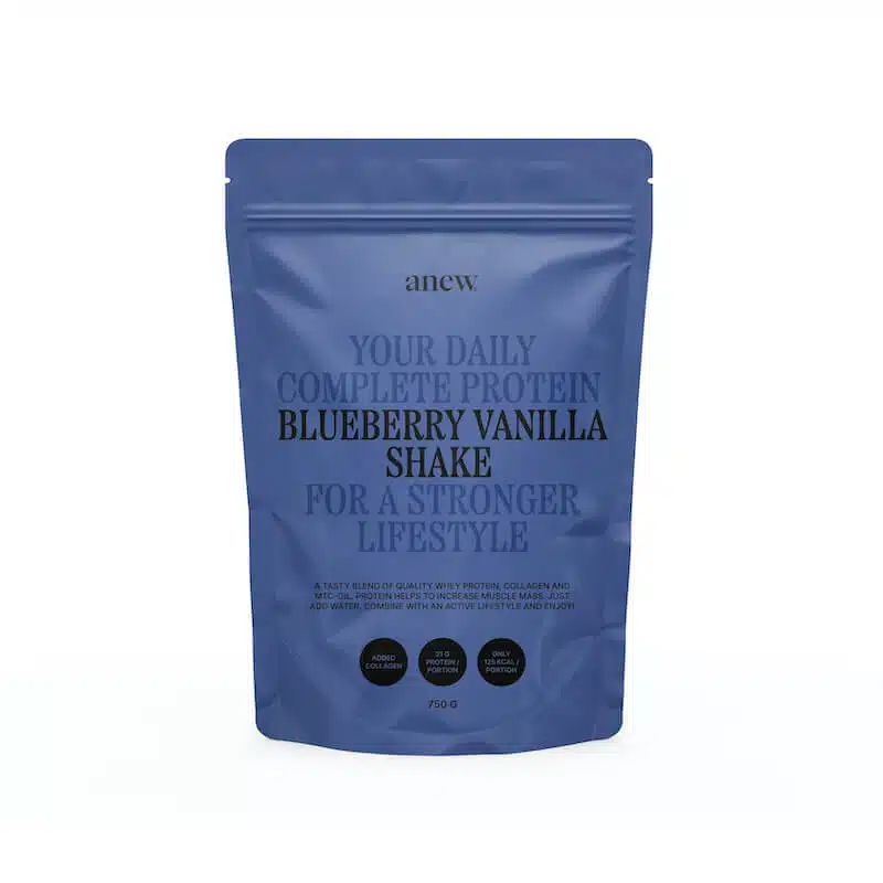 Proteinpulver Anew Protein Blueberry & Vanilla Shake